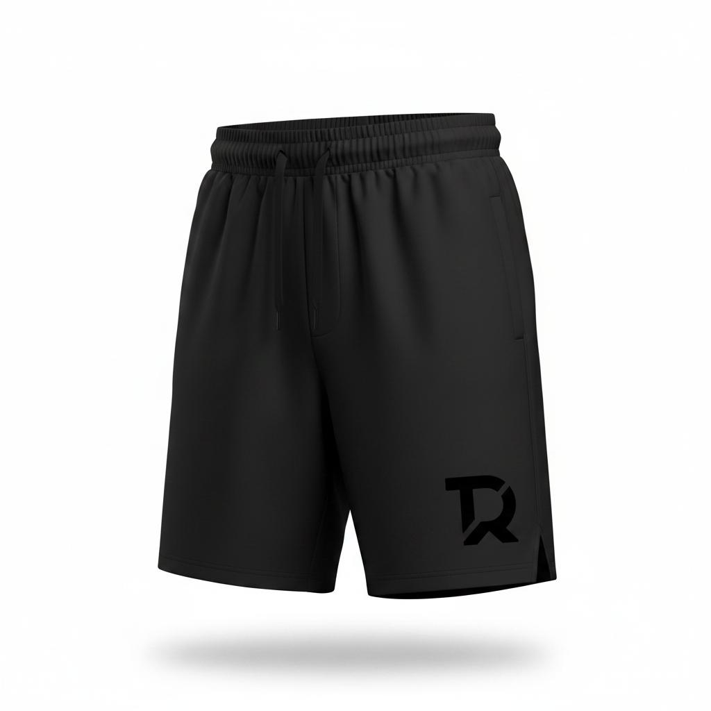 SH BLACK - Shorts neri TIERRE SPORTSWEAR