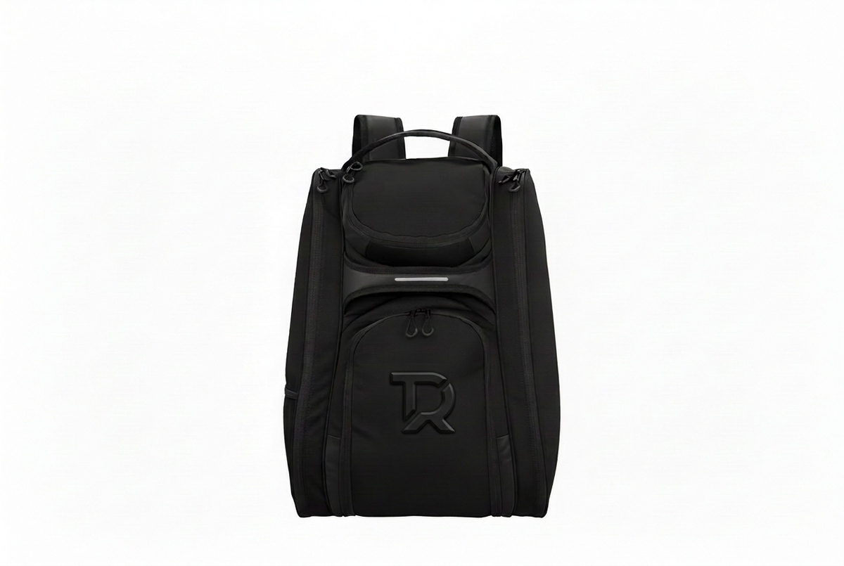 Borsa con logo nero spessorato da circa 5 cm