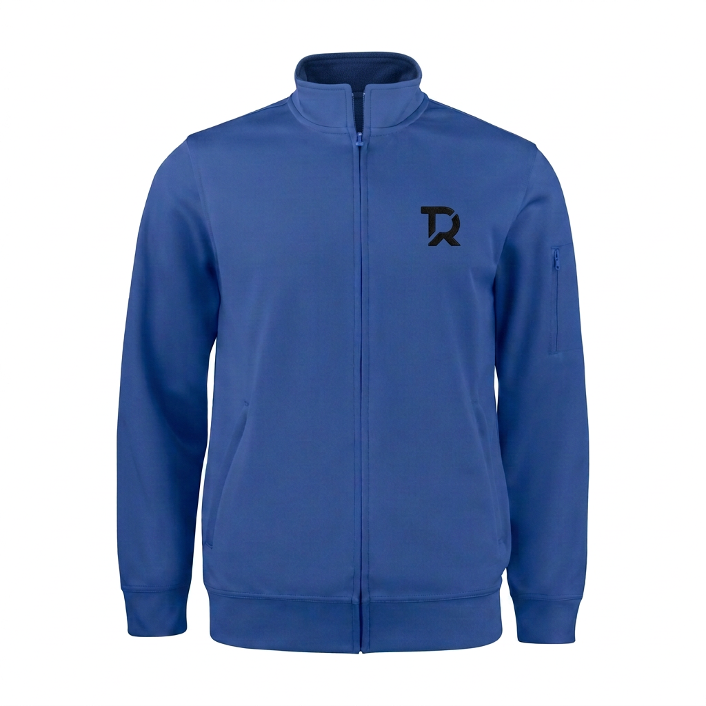 Felpa Full-Zip ROY senza etichetta interna al collo