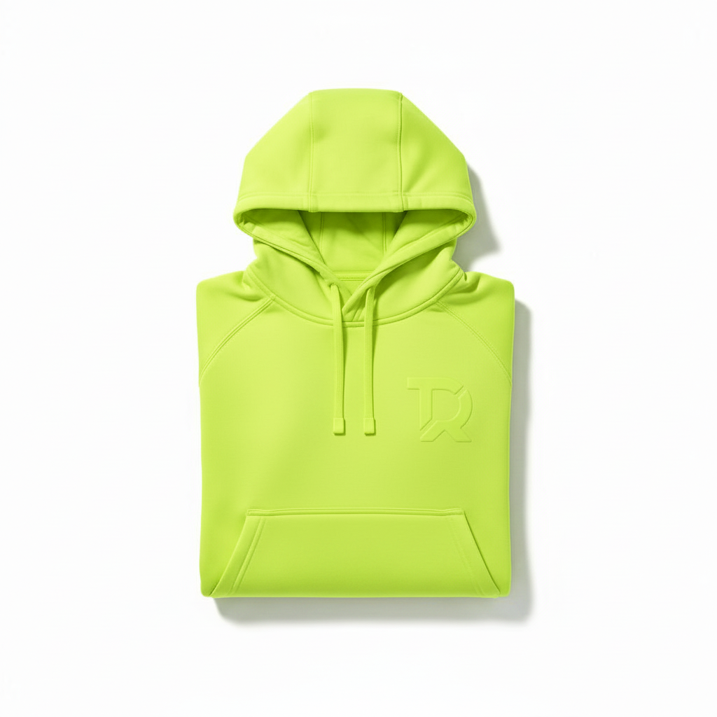 Hoodie giallo fluo