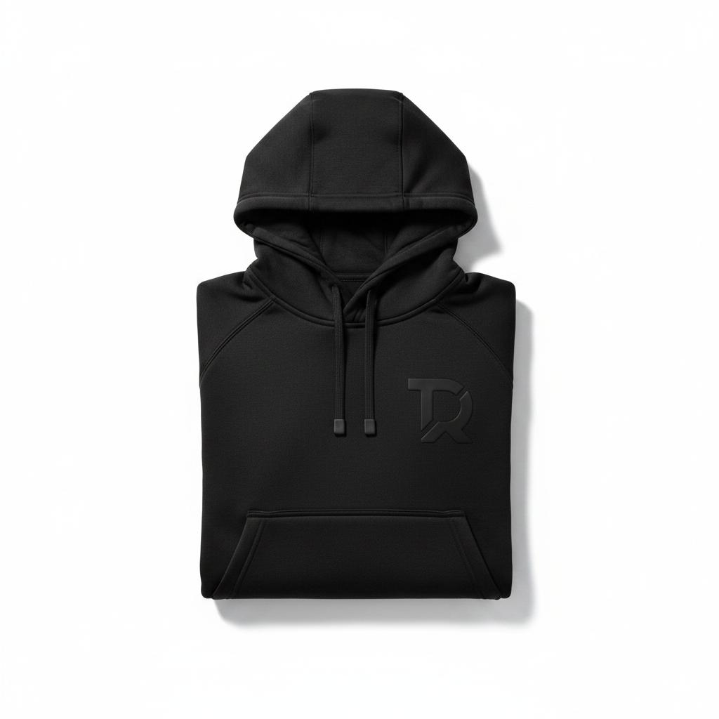 H BLACK - Felpa nera TIERRE SPORTSWEAR