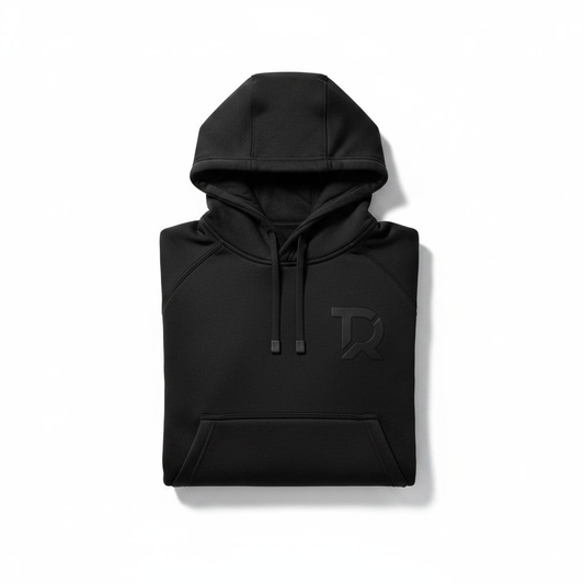H BLACK - Felpa nera TIERRE SPORTSWEAR