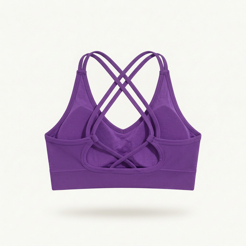 Retro del top viola