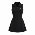 Vestito nero isolato con logo bianco lato cuore
